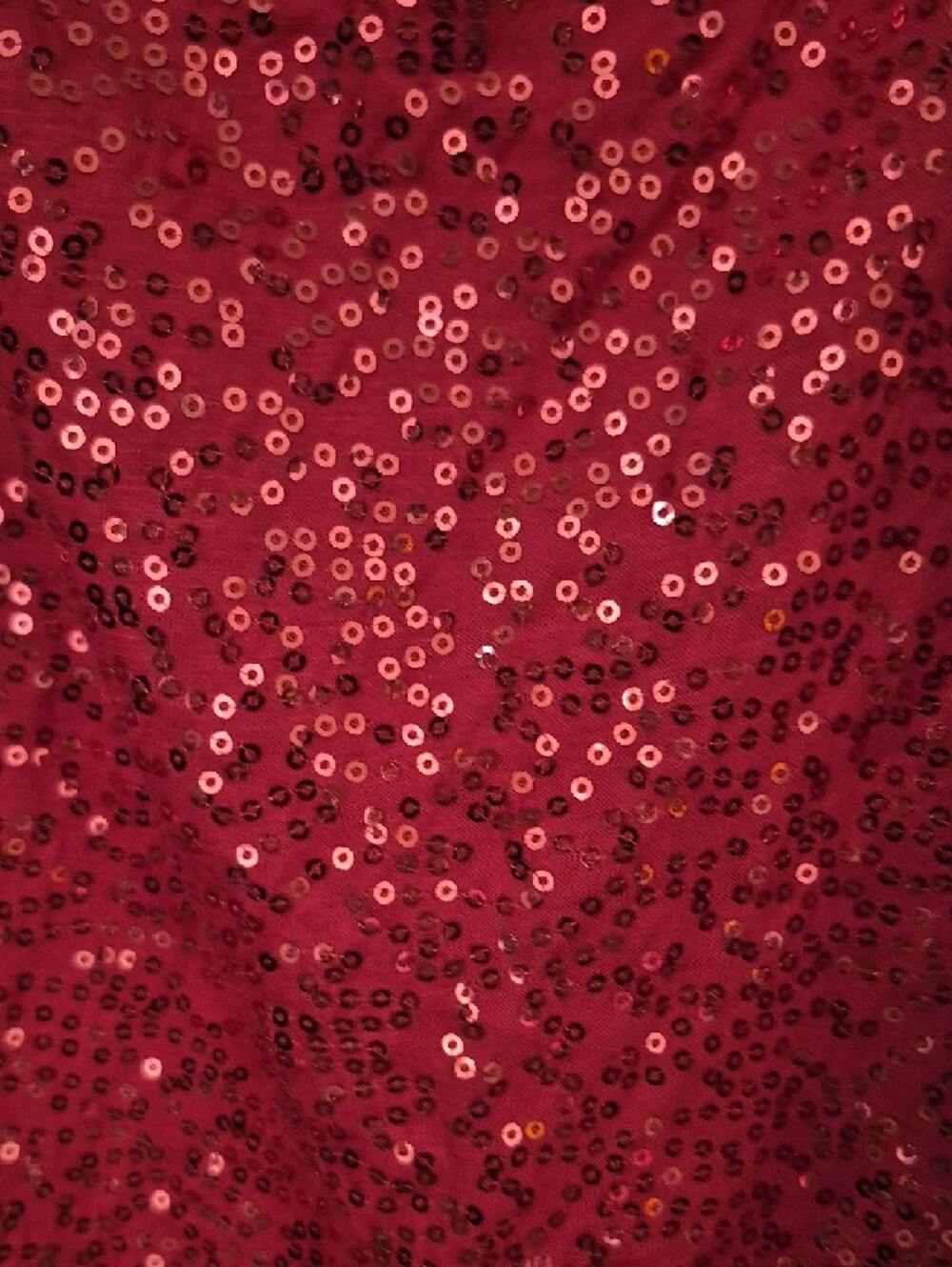 Heart & Hips Red Sequin Tank Top - Picture 4 of 4